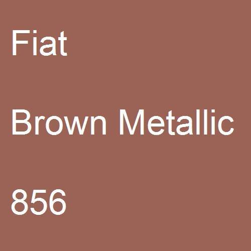 Fiat, Brown Metallic, 856.